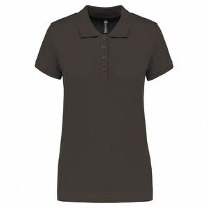 Kariban Womens/Ladies Pique Polo Shirt / Dark Grey